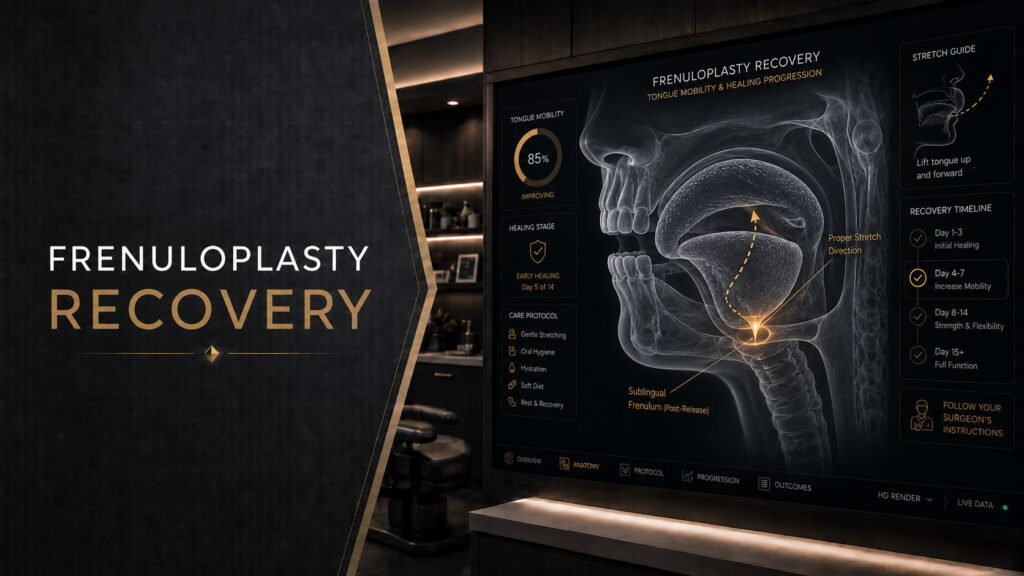 frenuloplasty recovery timeline